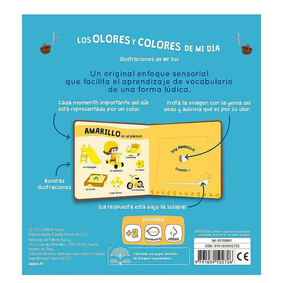 Libros Dideco Peque As Colecciones | Mi Libro De Olores Y Colores. Los Olores Y Colores De Mi D A. Mi D A