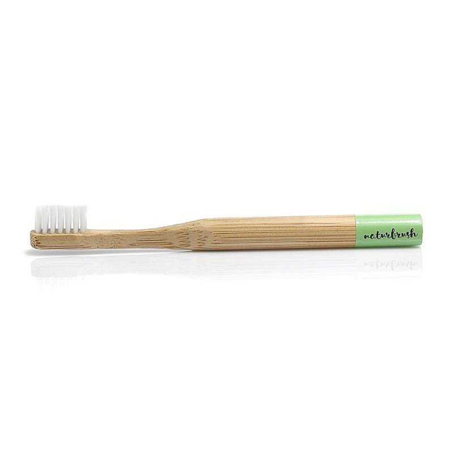 Juguetes Naturbrush | Cepillo Dental De Bamb Infantil Verde.