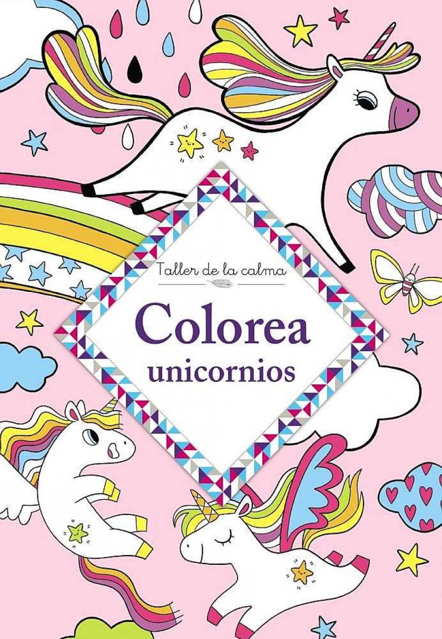 Libros Dideco Aficiones | Taller De La Calma. Colorea Unicornios