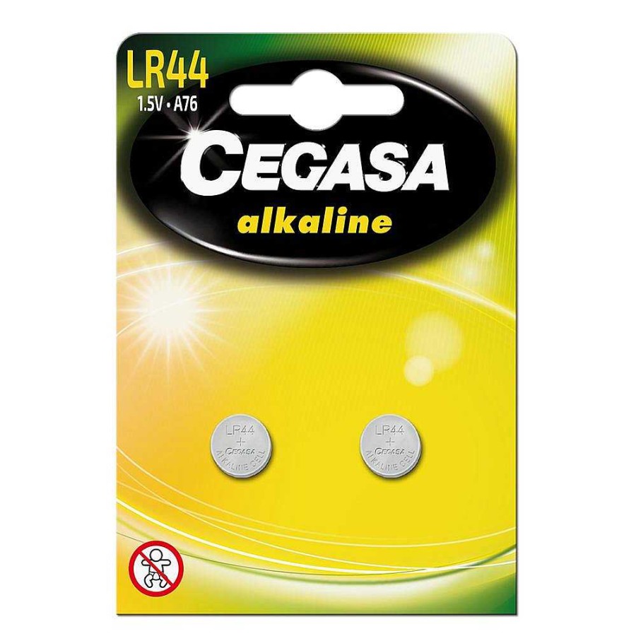 Papeler A Cegasa | Pila Bot N Alcalina Lr44 1,5V Bl Ster 2 Unidades