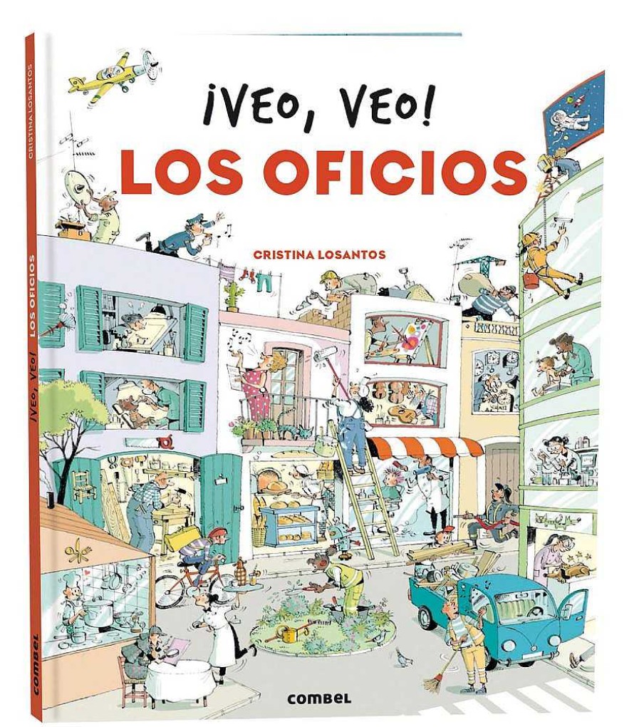 Libros Dideco Dibuja Y Colorea | Veo, Veo! Los Oficios