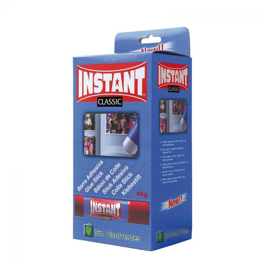 Papeler A Instant | Pegamento En Barra Instant Classic 40G 12 Unidades