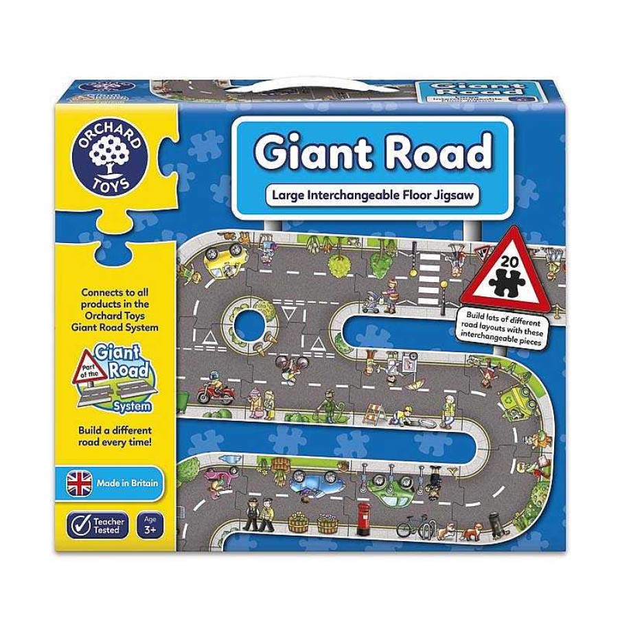 Juguetes Orchard | Puzzle Gigante Suelo Giant Road (20 Piezas)