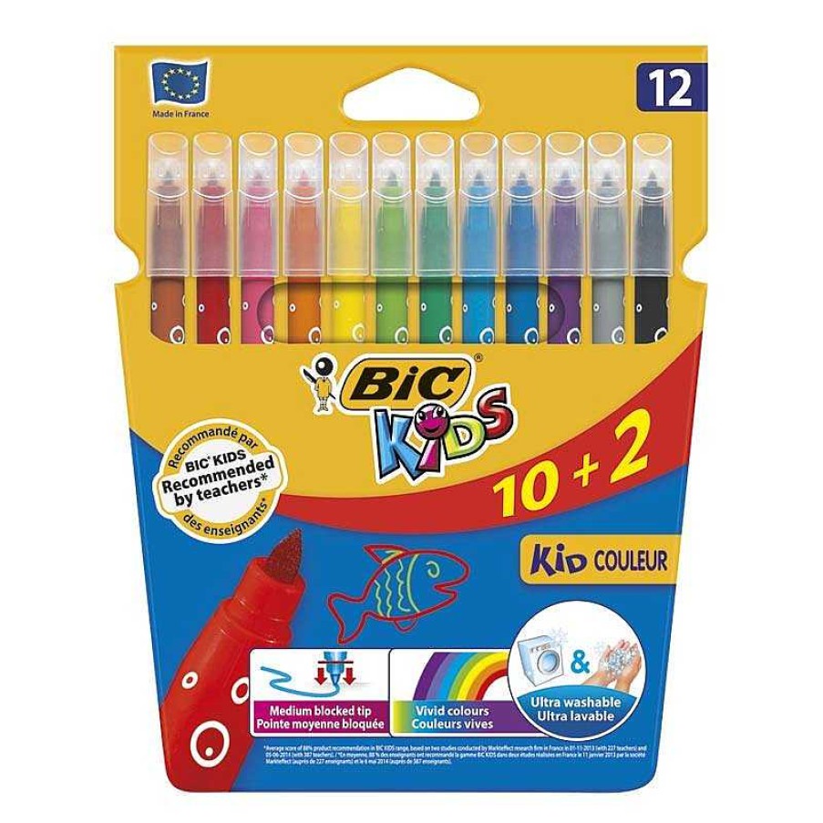 Papeler A Bic | Rotulador 12 Colores Bic Kids