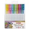 Papeler A Alpino | Bol Grafo Gel Alpino Bl Ster 12 Colores: 6 Pastel Y 6 Metalizados