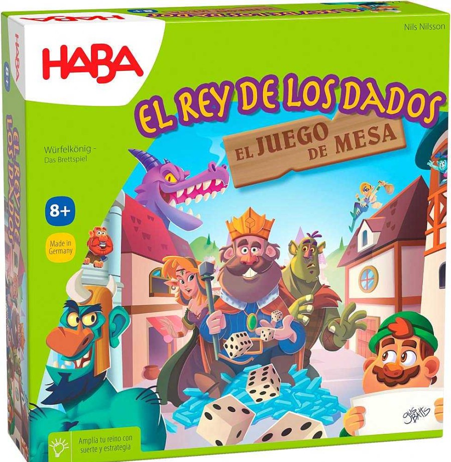 Juguetes Haba Juegos De Tablero | El Rey De Los Dados Juego De Mesa