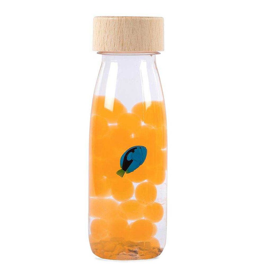 Juguetes Petit Boum | Botella Sensorial Sound Blue Tang