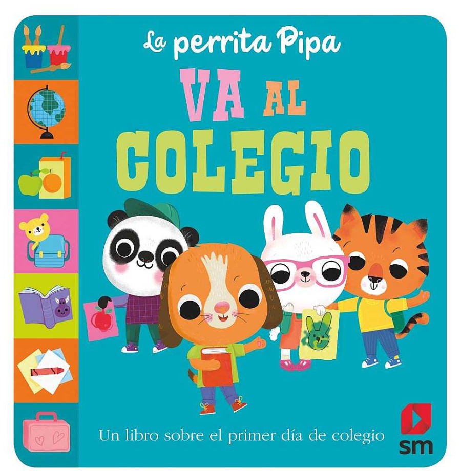 Libros Dideco Primeros Conceptos | La Perrita Pipa Va Al Colegio