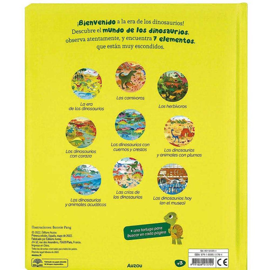 Libros Dideco Busca Y Encuentra | Busca Y Encuentra Para Los M S Peque Os: Los Dinosaurios