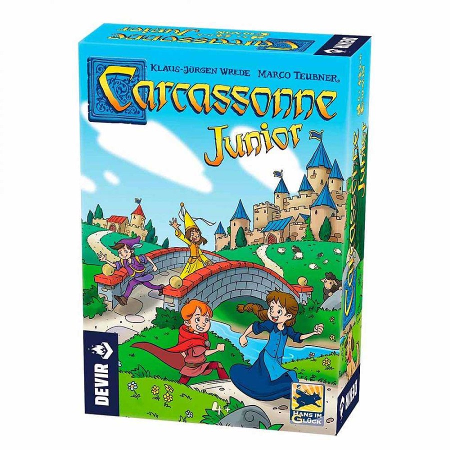 Juguetes Devir Juegos De Tablero | Juego De Mesa Carcassonne Junior