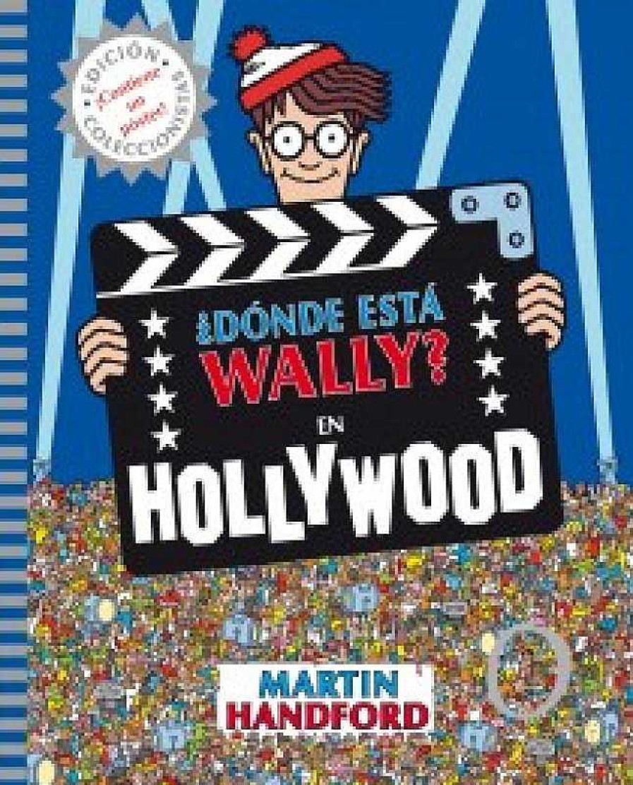 Libros Dideco Dibuja Y Colorea | D Nde Est Wally? En Hollywood (Colecci N D Nde Est Wally?)