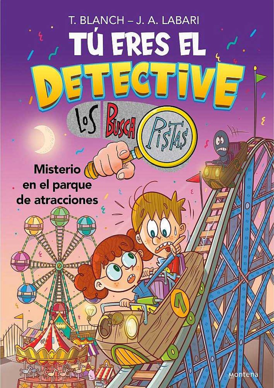 Libros Dideco Aficiones | T Eres El Detective Con Los Buscapistas 4 - Misterio En El Parque De Atraccione