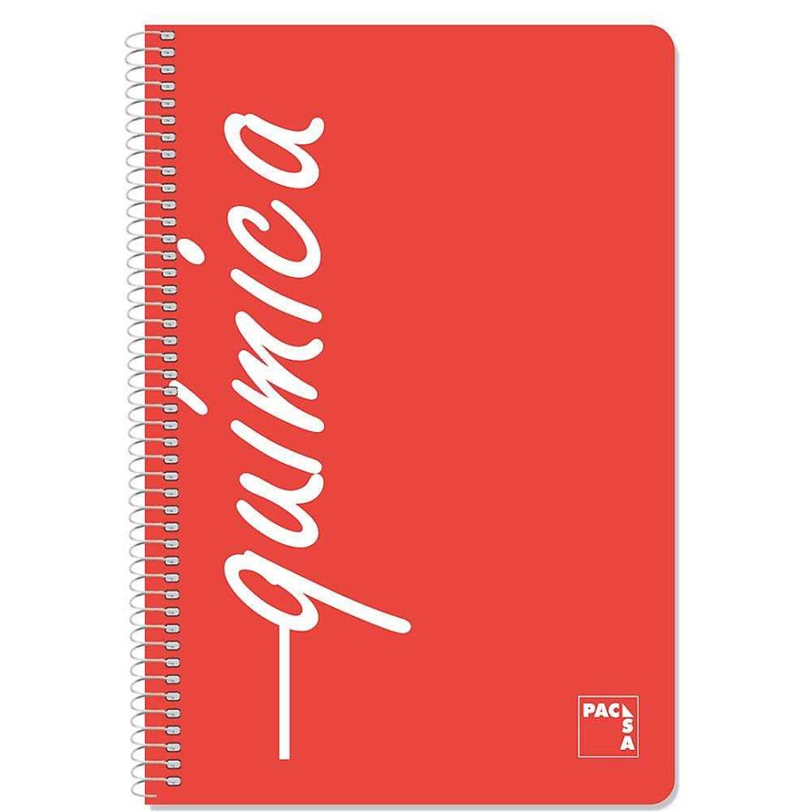 Papeler A Pacsa Cuadernos Escolares | Bloc Folio Cuadro 4Mm. 80 Hojas Qu Mica Plastipac