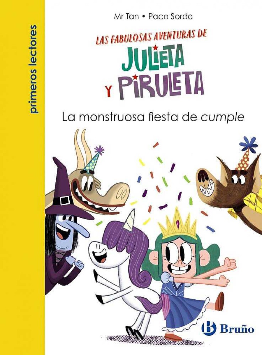 Libros Dideco Letra Imprenta | Julieta Y Piruleta, 2. La Monstruosa Fiesta De Cumple