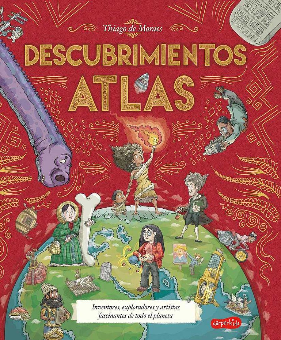 Libros Dideco Atlas, Tierra Y Animales | Atlas De Descubrimientos