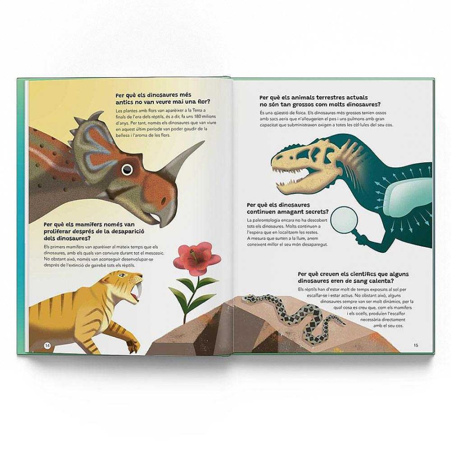 Libros Dideco Dinosaurios | 200 Preguntes I Respostes Sobre Dinosaures