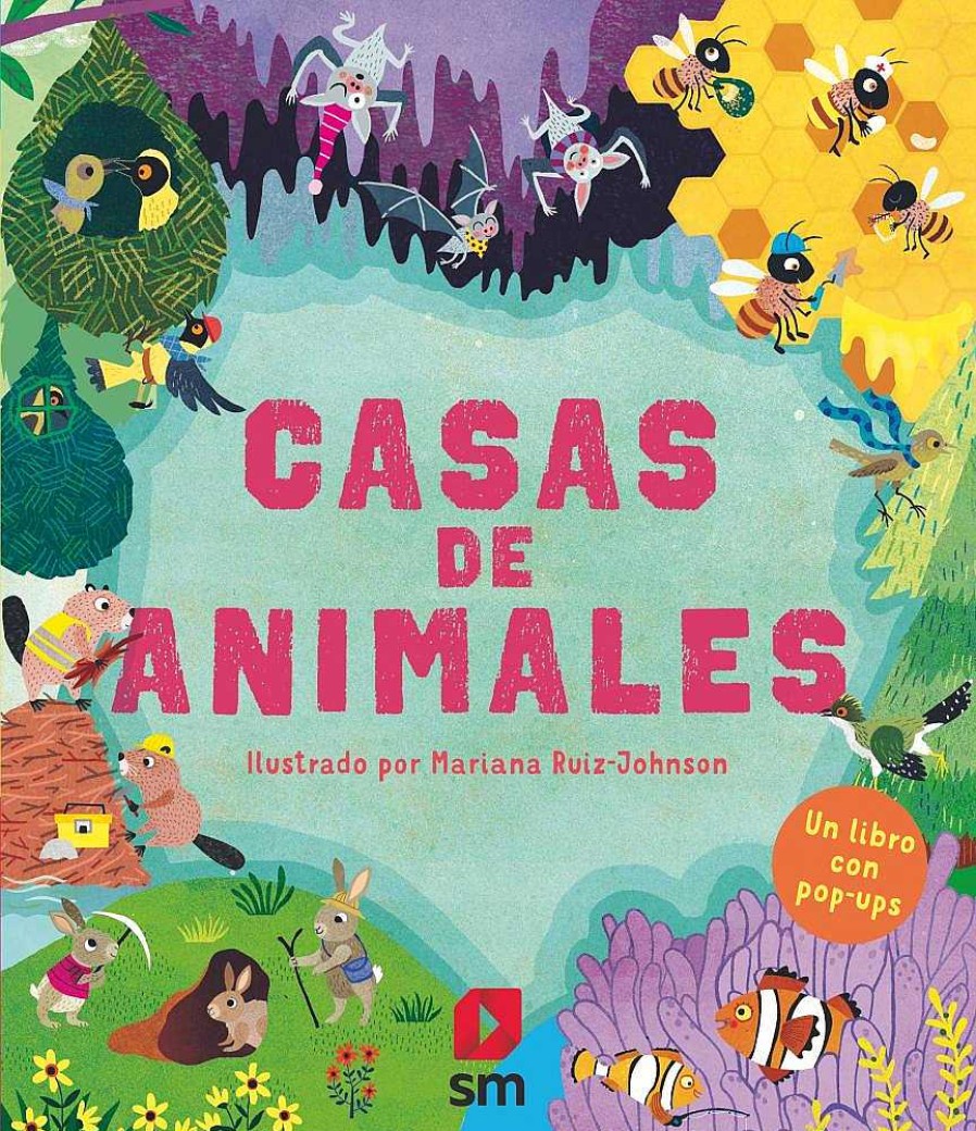 Libros Dideco Solapas Y Pop-Ups | Casas De Animales