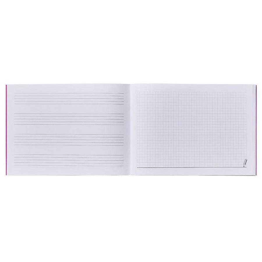 Papeler A Additio Cuadernos Escolares | Cuaderno De M Sica Additio Combi 4 Pentagramas