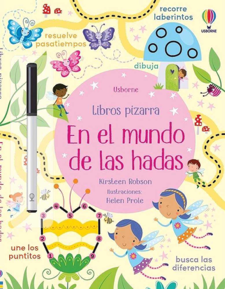 Libros Dideco Preguntas Y Pasatiempos | En El Mundo De Las Hadas Libros Pizarra