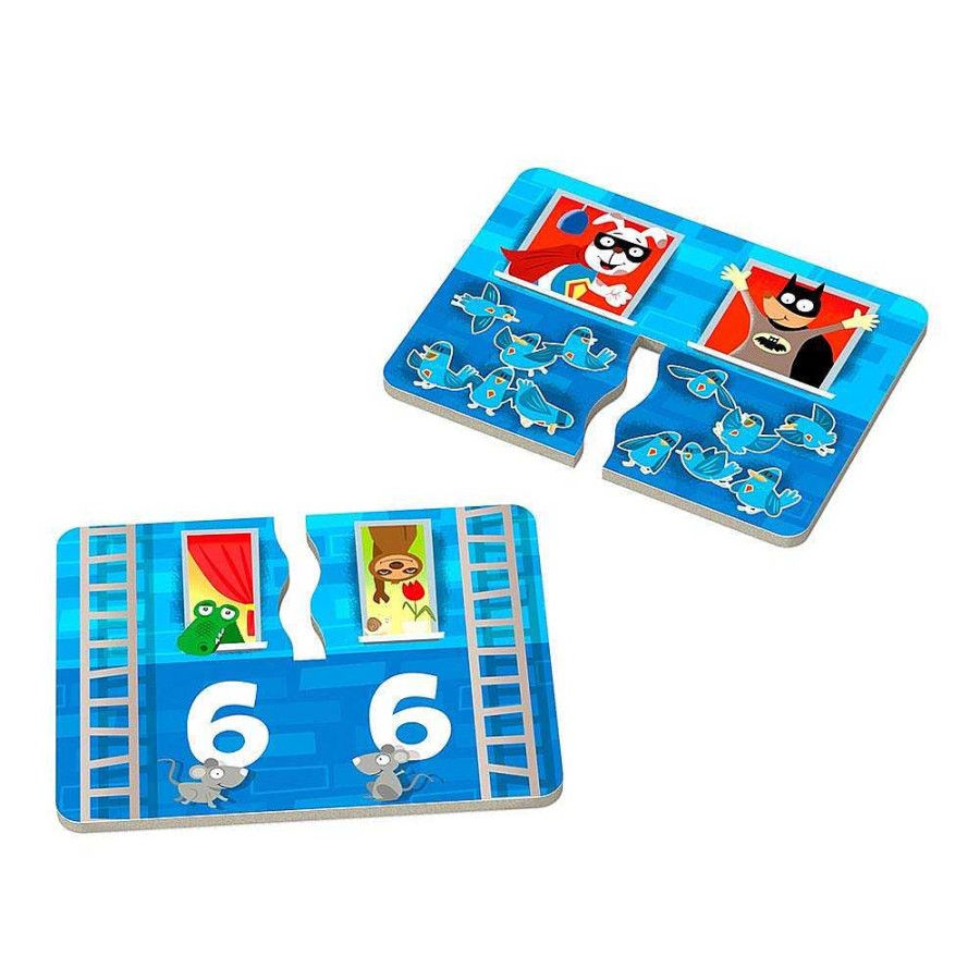 Juguetes Haba Juegos De Tablero | Rhino Hero Junior Juego De Mesa