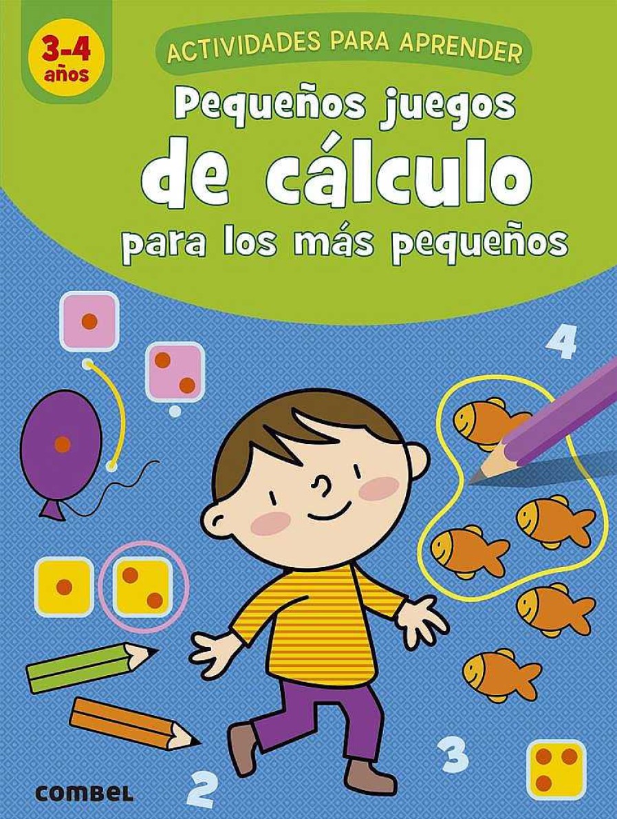 Libros Dideco Preguntas Y Pasatiempos | Peque Os Juegos De C Lculo Para Los M S Peque Os, 3-4 A Os