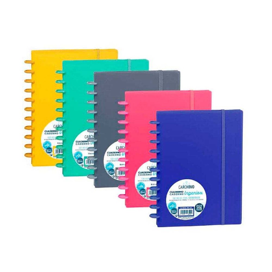 Papeler A Carchivo Cuadernos Escolares | Bloc A5 Cuadro 5Mm. 100 Hojas Extra Bles Ingeniox