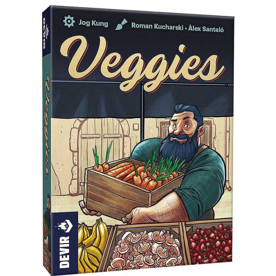 Juguetes Devir | Veggies Juego De Cartas