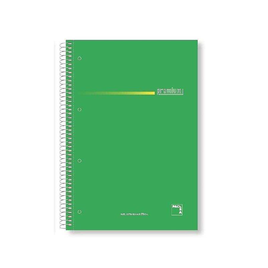 Papeler A Pacsa Cuadernos Escolares | Bloc A5 Cuadro 5Mm. 120 Hojas Tapa Dura Microperforado Premium