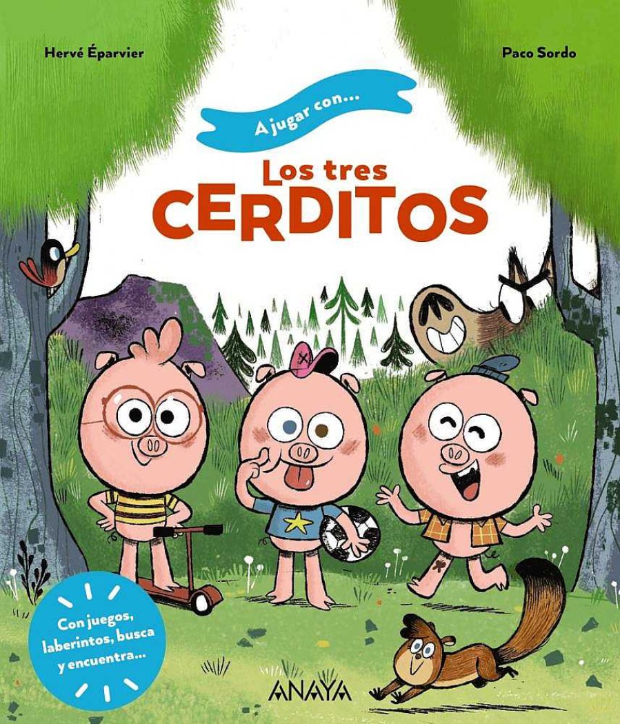 Libros Dideco Preguntas Y Pasatiempos | A Jugar Con Los Tres Cerditos