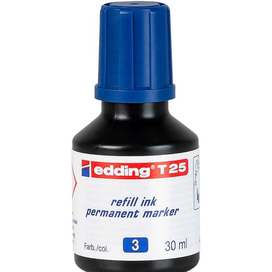 Papeler A Edding | Tintero Edding Azul Frasco De 30Ml