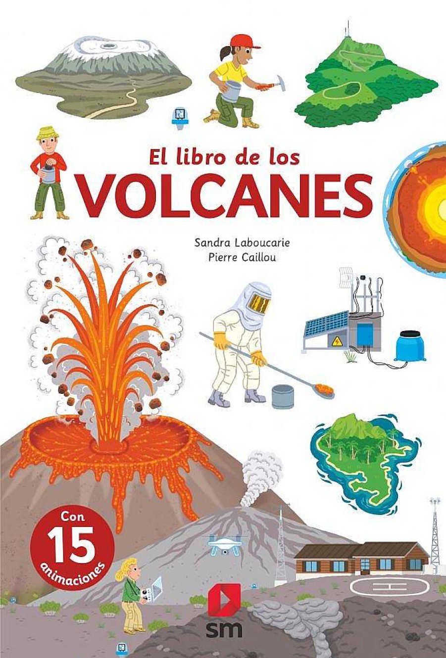 Libros Dideco Atlas, Tierra Y Animales | El Libro De Los Volcanes