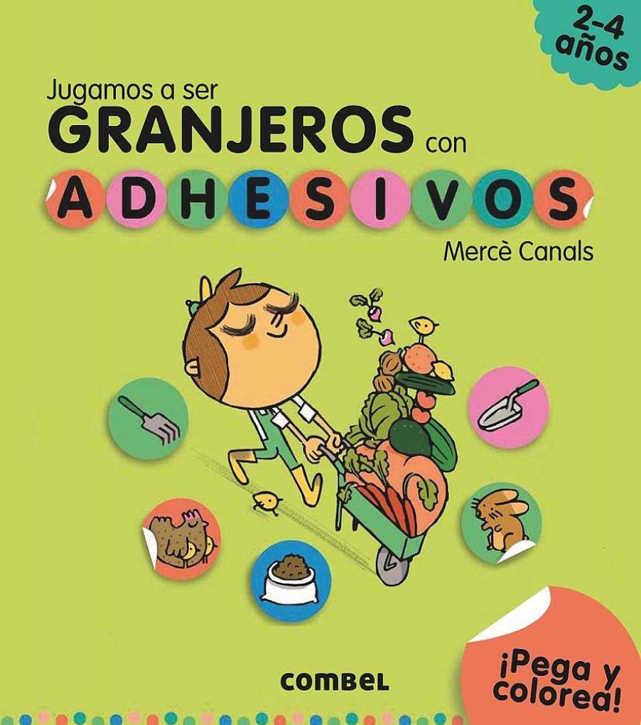 Libros Dideco Pegatinas | Jugamos A Ser Granjeros Con Adhesivos