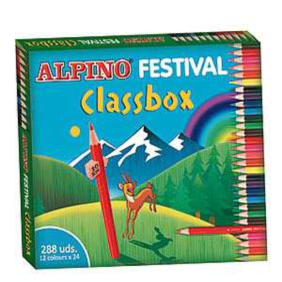 Papeler A Alpino | L Piz De Color 288 Unidades School Pack Alpino