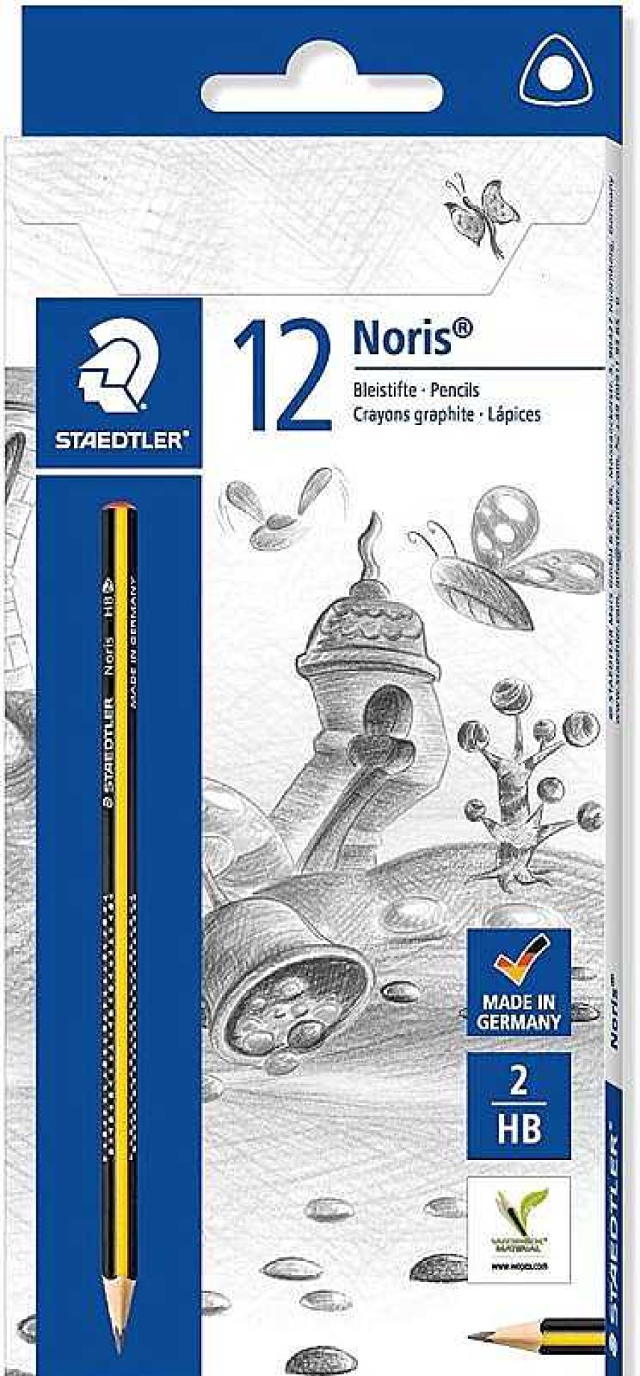 Papeler A Staedtler | L Pices Triangulares Staedler 12 Unidades