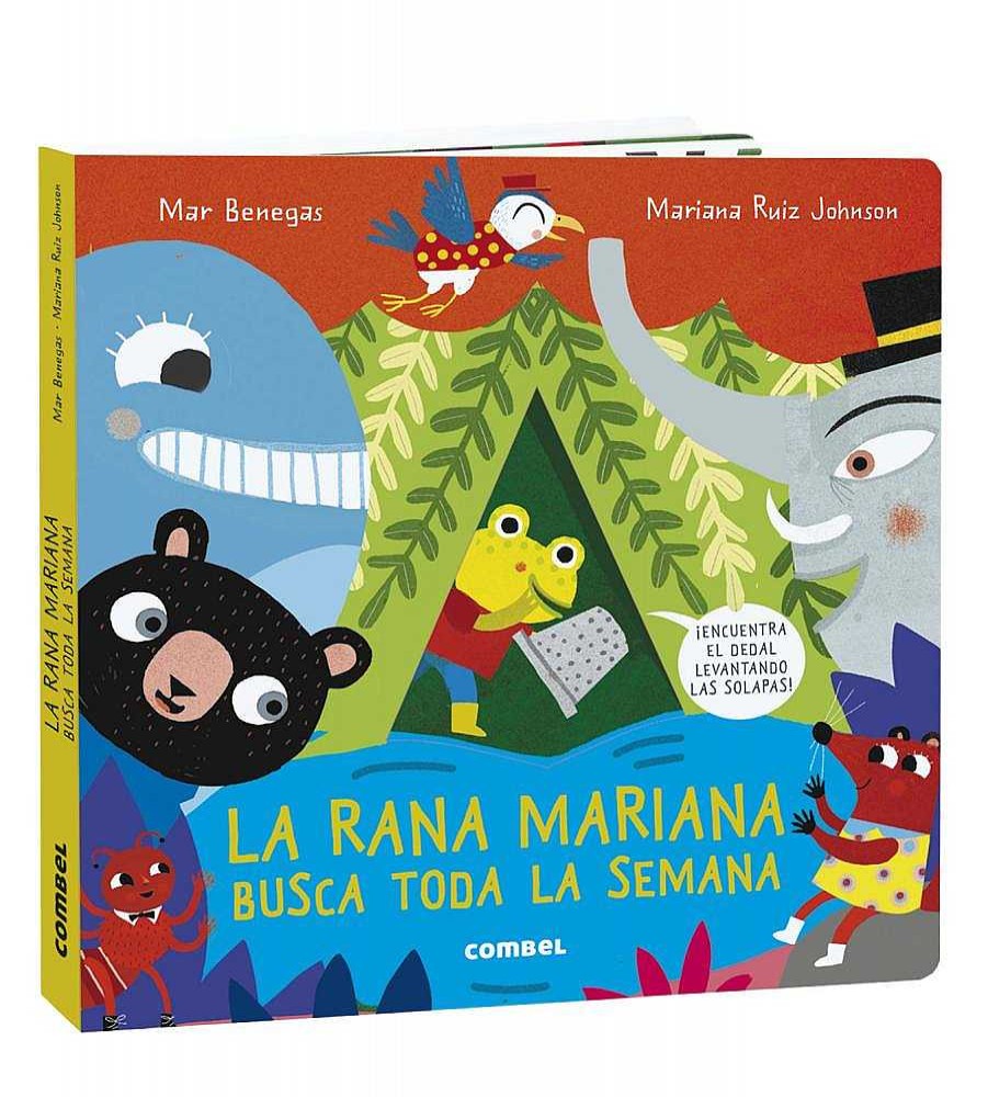 Libros Dideco Solapas Y Pop-Ups | La Rana Mariana Busca Toda La Semana