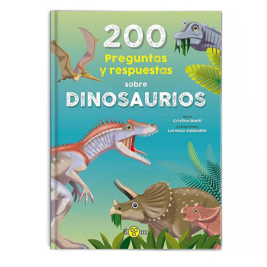 Libros Dideco Dinosaurios | 200 Preguntas Y Respuestas Sobre Dinosaurios