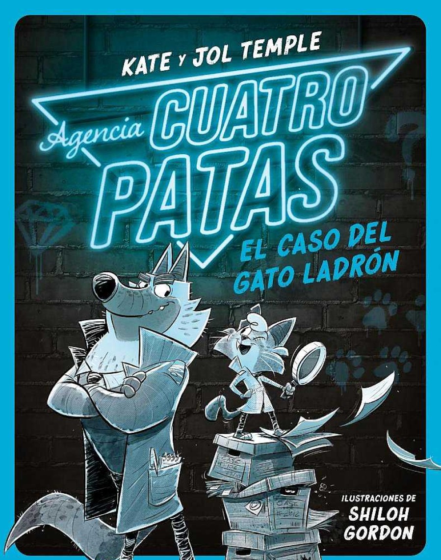 Libros Dideco Colecciones | Agencia Cuatro Patas 1. El Caso Del Gato Ladr N