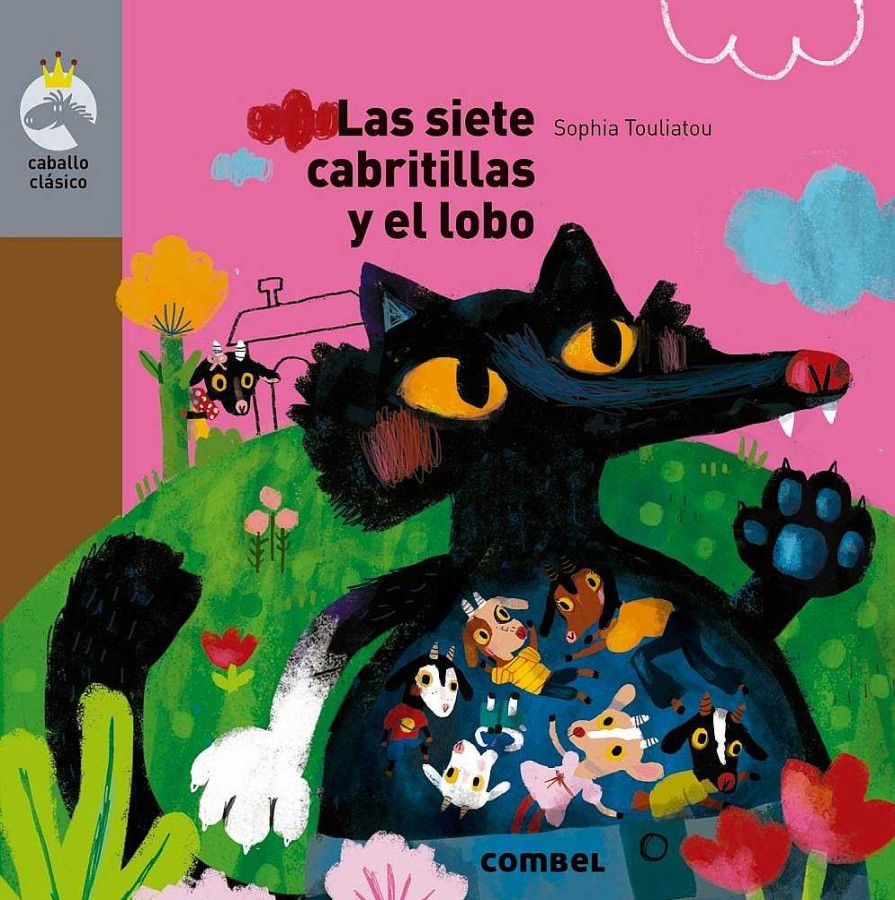 Libros Dideco Letra May Scula | Las Siete Cabritillas Y El Lobo