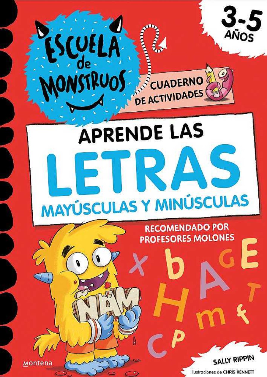 Libros Dideco Cuadernos De Verano | Aprender A Escribir Las Letras En La Escuela De Monstruos