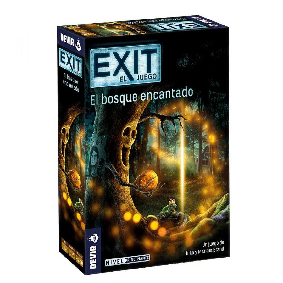 Juguetes Devir Juegos De Tablero | Juego De Mesa Exit, El Bosque Encantado