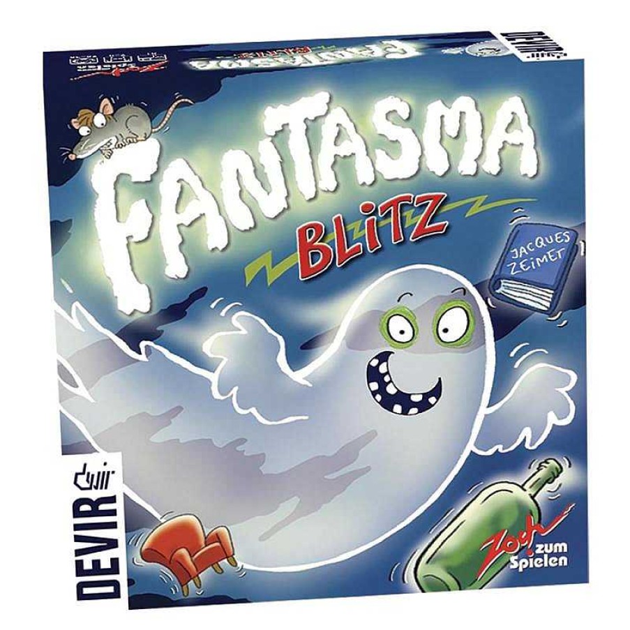 Juguetes Devir Juegos De Cartas | Juego De Cartas Fantasma Blitz