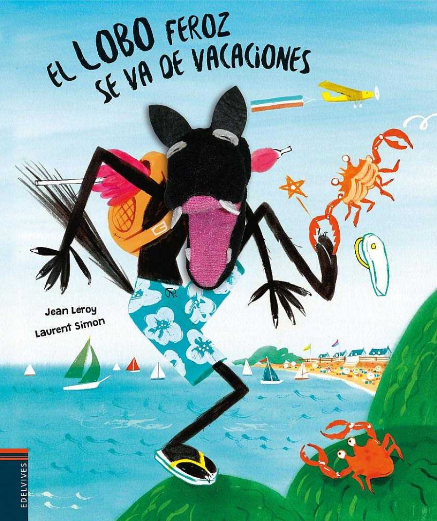 Libros Dideco Cart N | El Lobo Feroz Se Va De Vacaciones