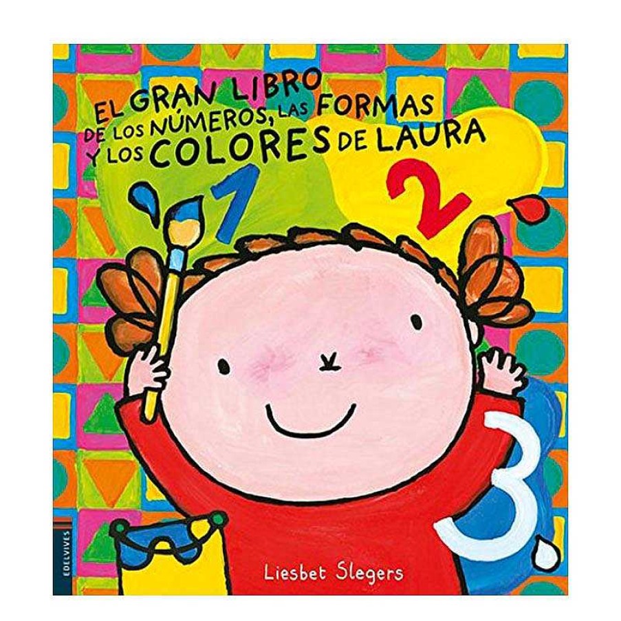 Libros Dideco Primeros Conceptos | El Gran Libro De Los N Meros, Colores Y Formas De Laura