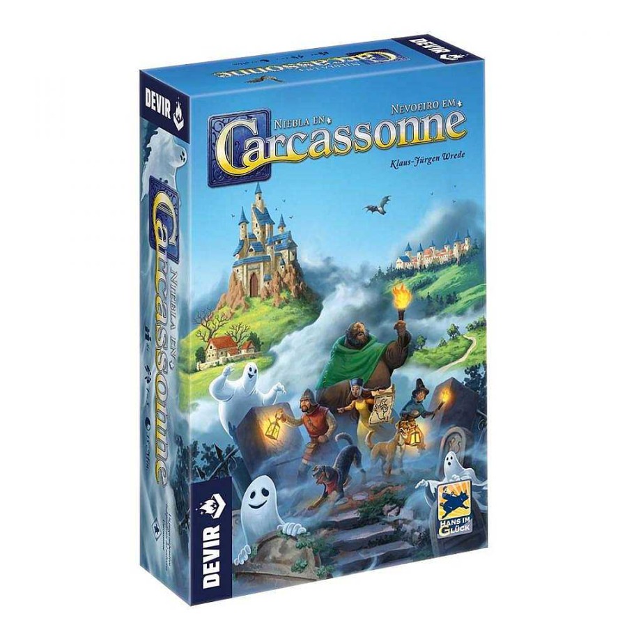 Juguetes Devir Juegos Cooperativos | Juego De Mesa Niebla En Carcassonne