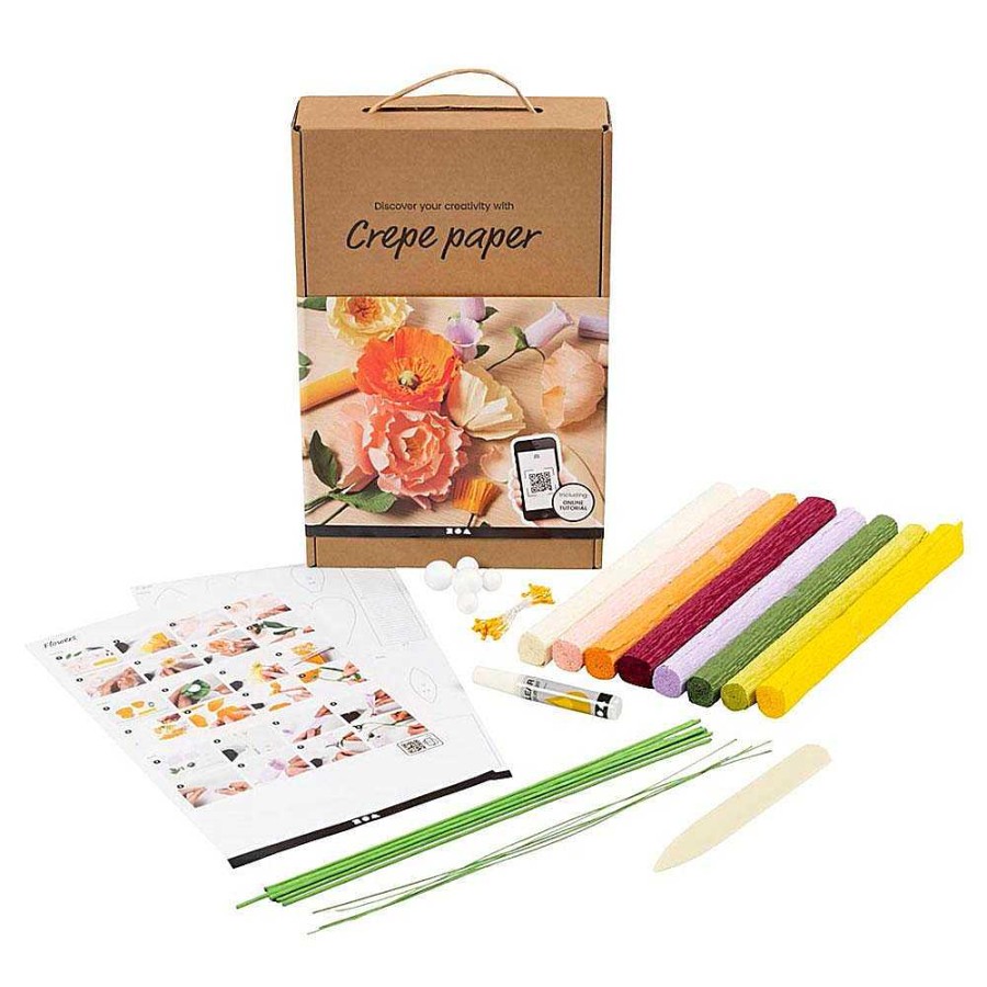 Papeler A Creativ Company Cartulinas | Set Aprende Papel Crepe