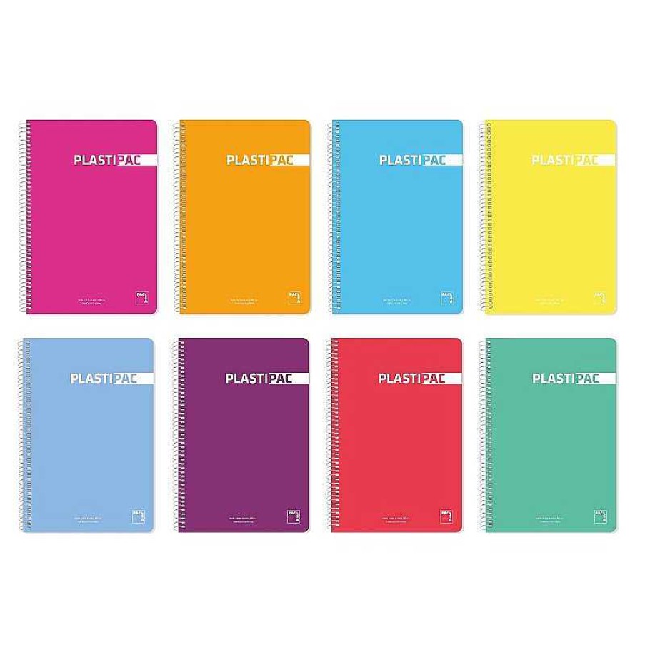 Papeler A Pacsa Cuadernos Escolares | Bloc Folio Pauta 3,5Mm. 80 Hojas Plastipac