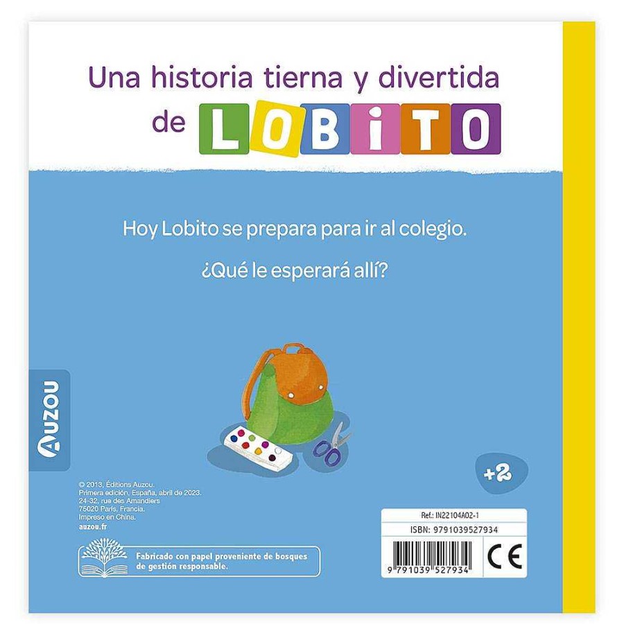 Libros Dideco Primeros H Bitos | Lobito Va Al Colegio