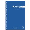 Papeler A Pacsa Cuadernos Escolares | Bloc Folio Azul Oscuro Cuadro 4Mm. 80 Hojas Plastipac