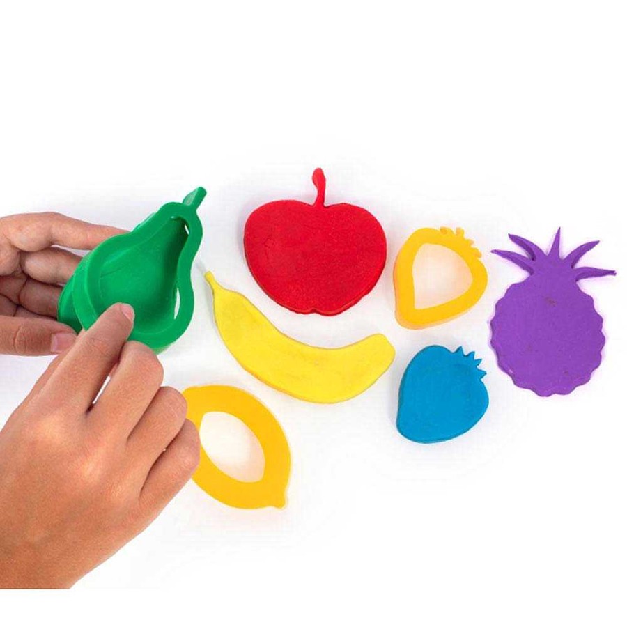 Papeler A Jovi Pasta De Modelar Y Accesorios | Moldes En Forma De Frutas Para Pasta De Modelar 6 Unidades