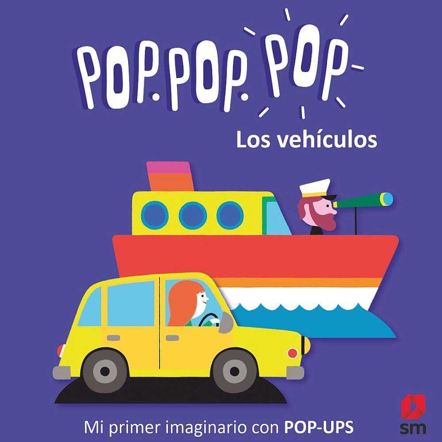 Libros Dideco Solapas Y Pop-Ups | Mi Primer Imaginario Con Pop Ups: Los Veh Culos